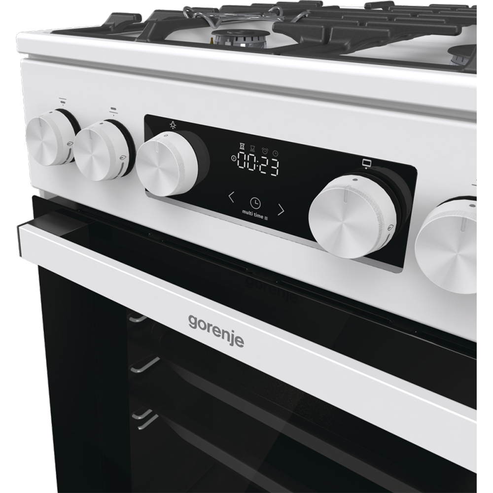 Aragaz GORENJE GGI5C21WF-B, 4 arzatoare, Gaz, L 50 cm, Grill, alb
