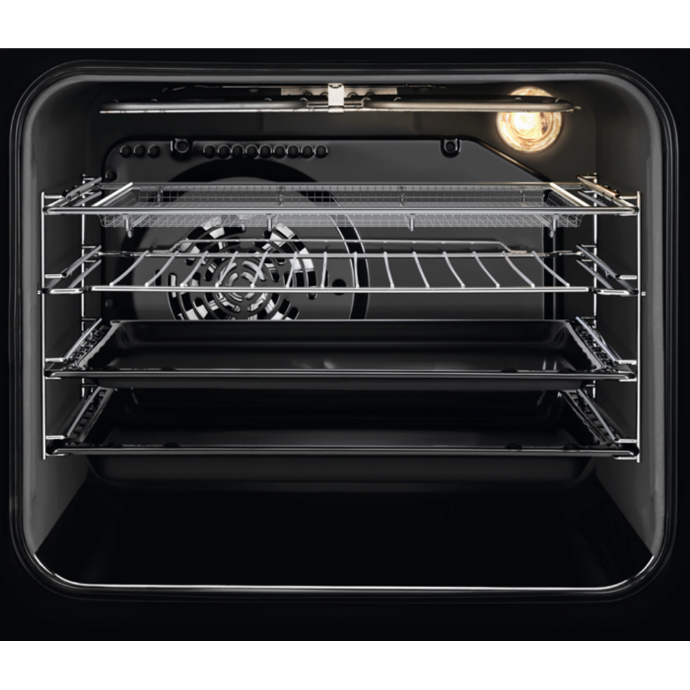 Aragaz ELECTROLUX LKI564266X, SteamBake, AirFry, 4 arzatoare, Electric, L 50 cm, Grill, inox