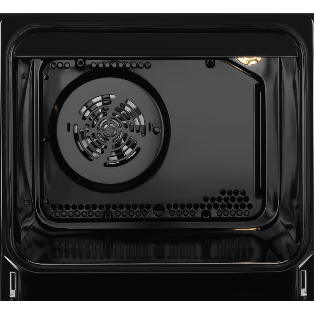 Aragaz ELECTROLUX LKK560010K, SteamBake, 4 arzatoare, Gaz + Electric, L 50 cm, Grill, negru
