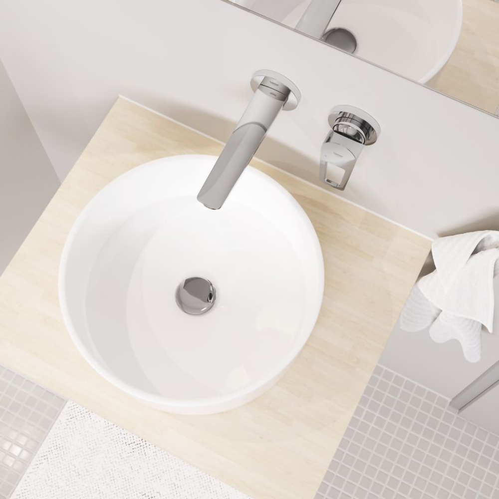 Baterie lavoar GROHE Bauloop 20289001, alama, argintiu