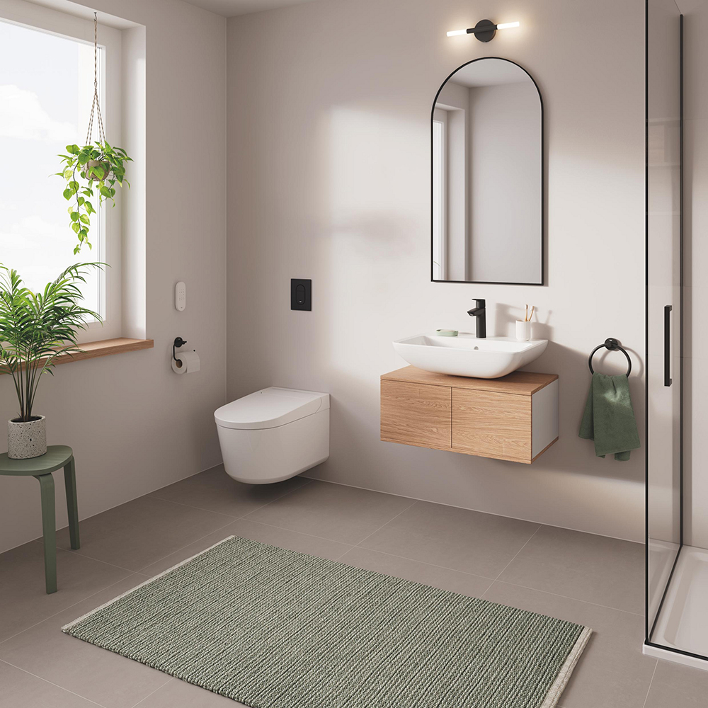 Baterie lavoar GROHE Start 235752432, alama sanitara, negru
