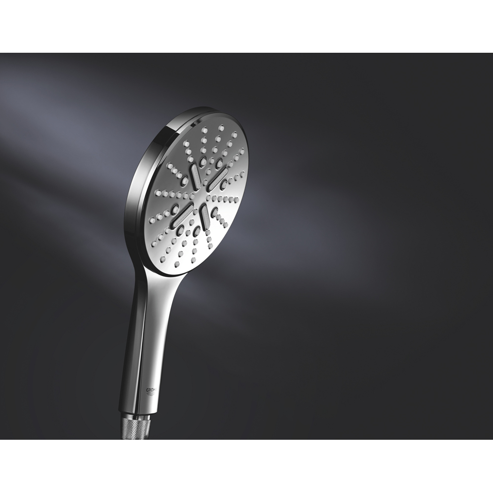 Para dus GROHE Rainshower SmartActive 130 26574000, 3 functii, crom