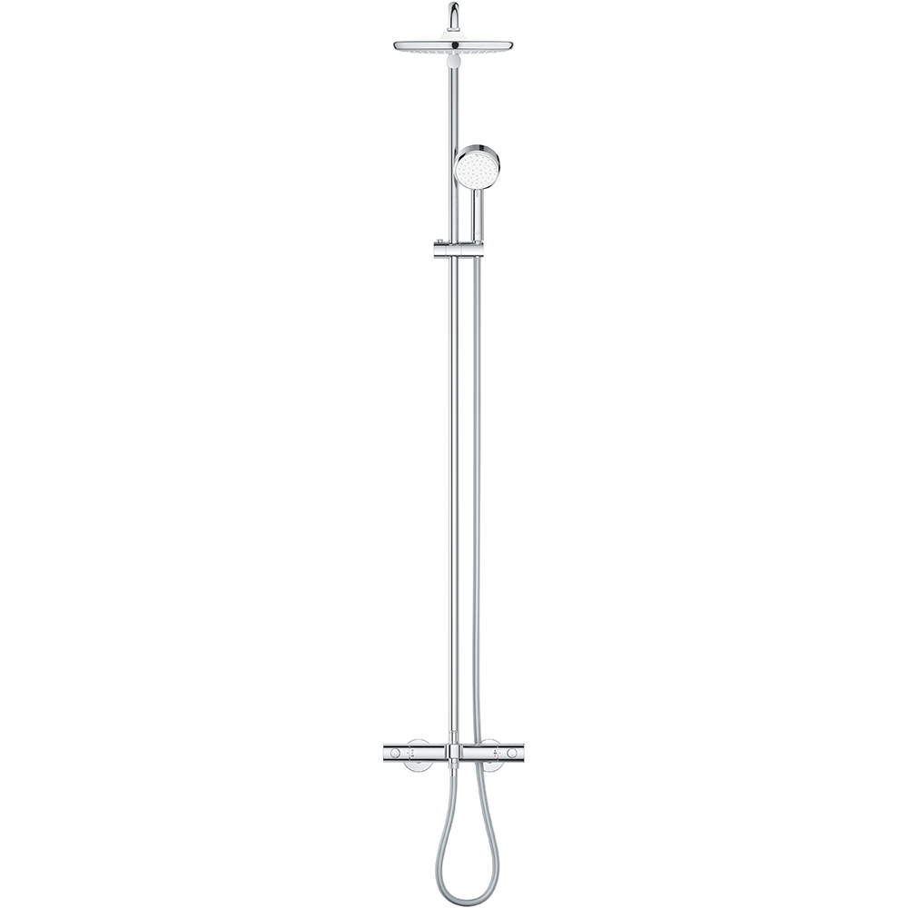 Sistem dus GROHE Tempesta Cosmopolitan 250 26672000, termostat, 2 functii, crom