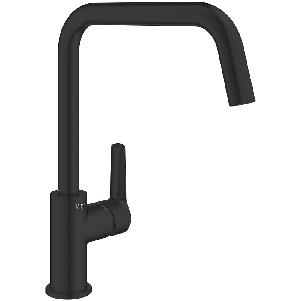 Baterie bucatarie GROHE Start 304702430, alama sanitara, negru