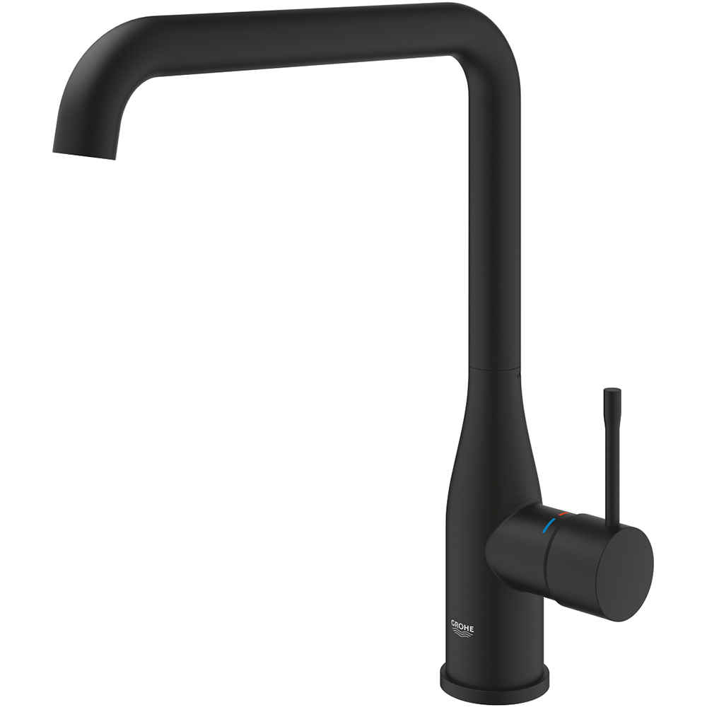 Baterie bucatarie GROHE Essence 30505KF0, metal, negru