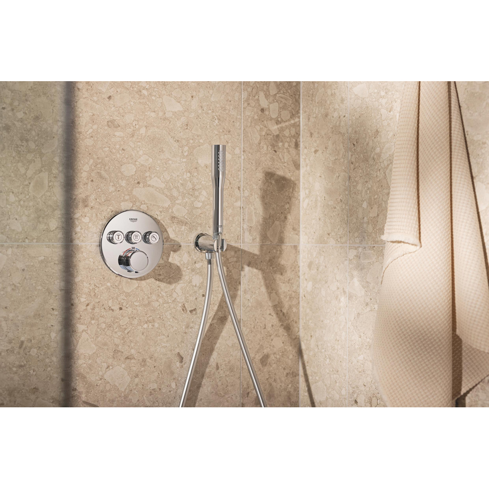 Sistem dus GROHE SmartControl 310 34874000, termostat, 3 functii, crom