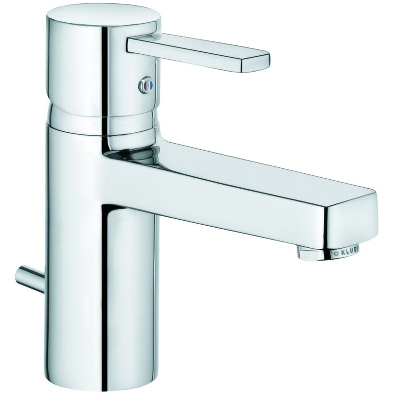 Baterie lavoar KLUDI Zenta 382600575, alama sanitara, argintiu