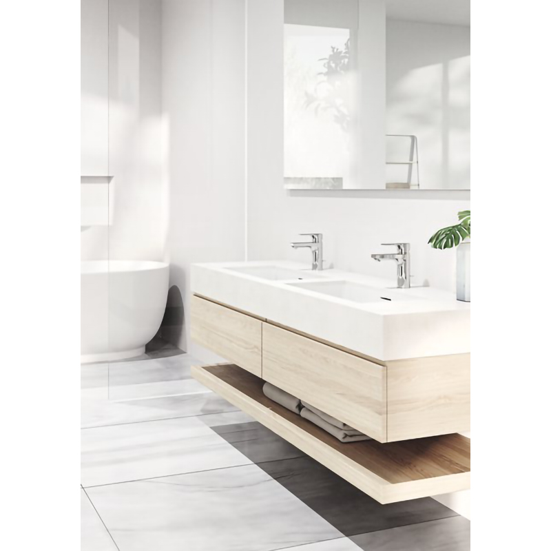Baterie lavoar KLUDI Zenta SL 482900565, alama sanitara, argintiu