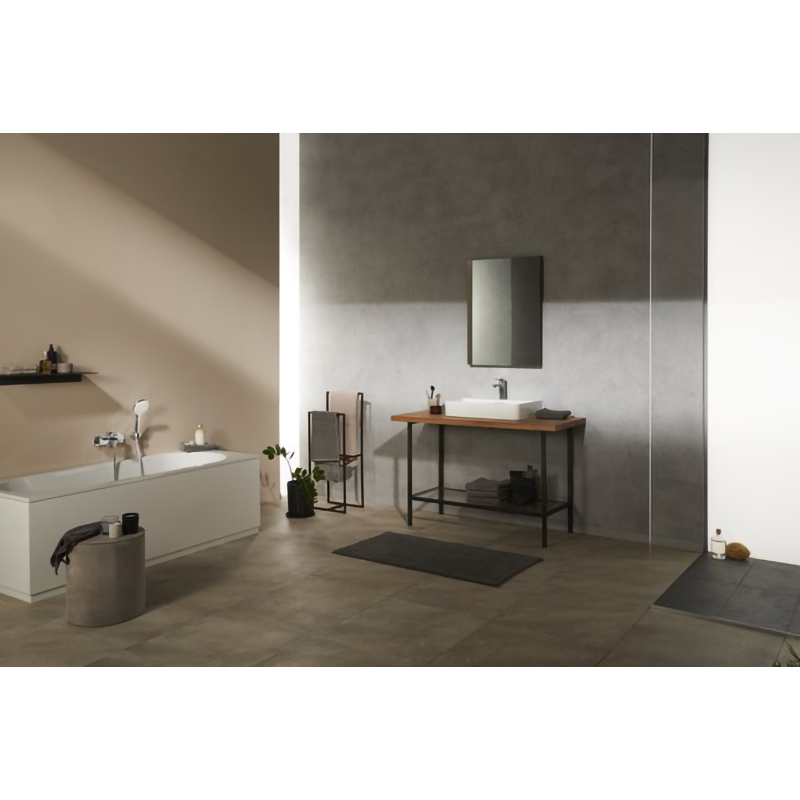 Baterie cada-dus KLUDI Zenta SL 486700565, alama sanitara, argintiu
