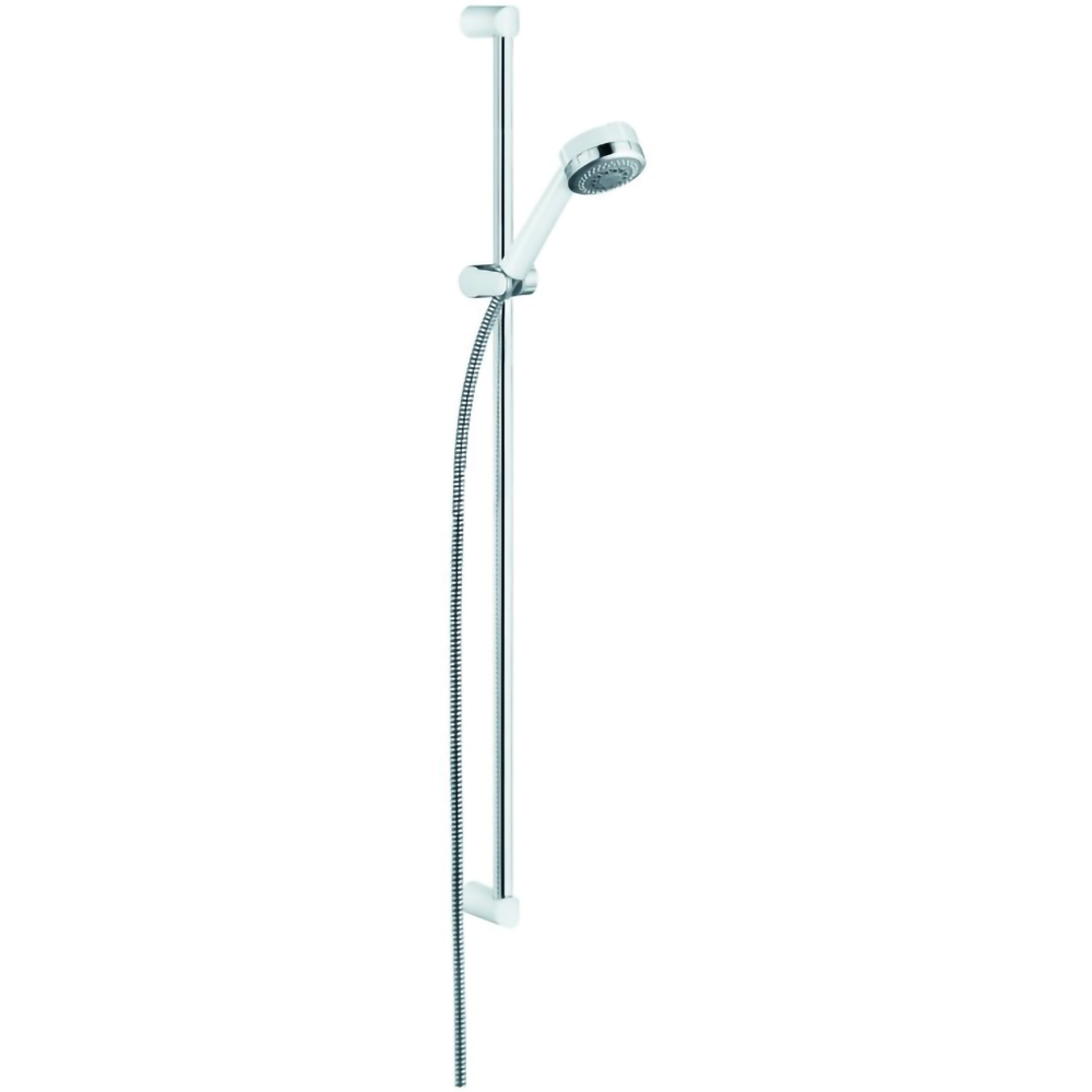 Set dus KLUDI Zenta 6084091-00, 3 functii, crom-alb