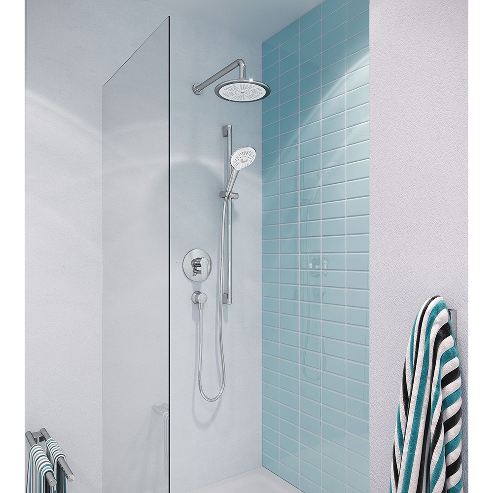 Set dus KLUDI Freshline 6794005-00, 3 functii, crom