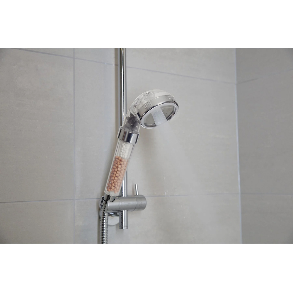 Para dus MEDIASHOP Aquadon ShowerHero M31320, 3 functii, cu minerale naturale, transparent-crom
