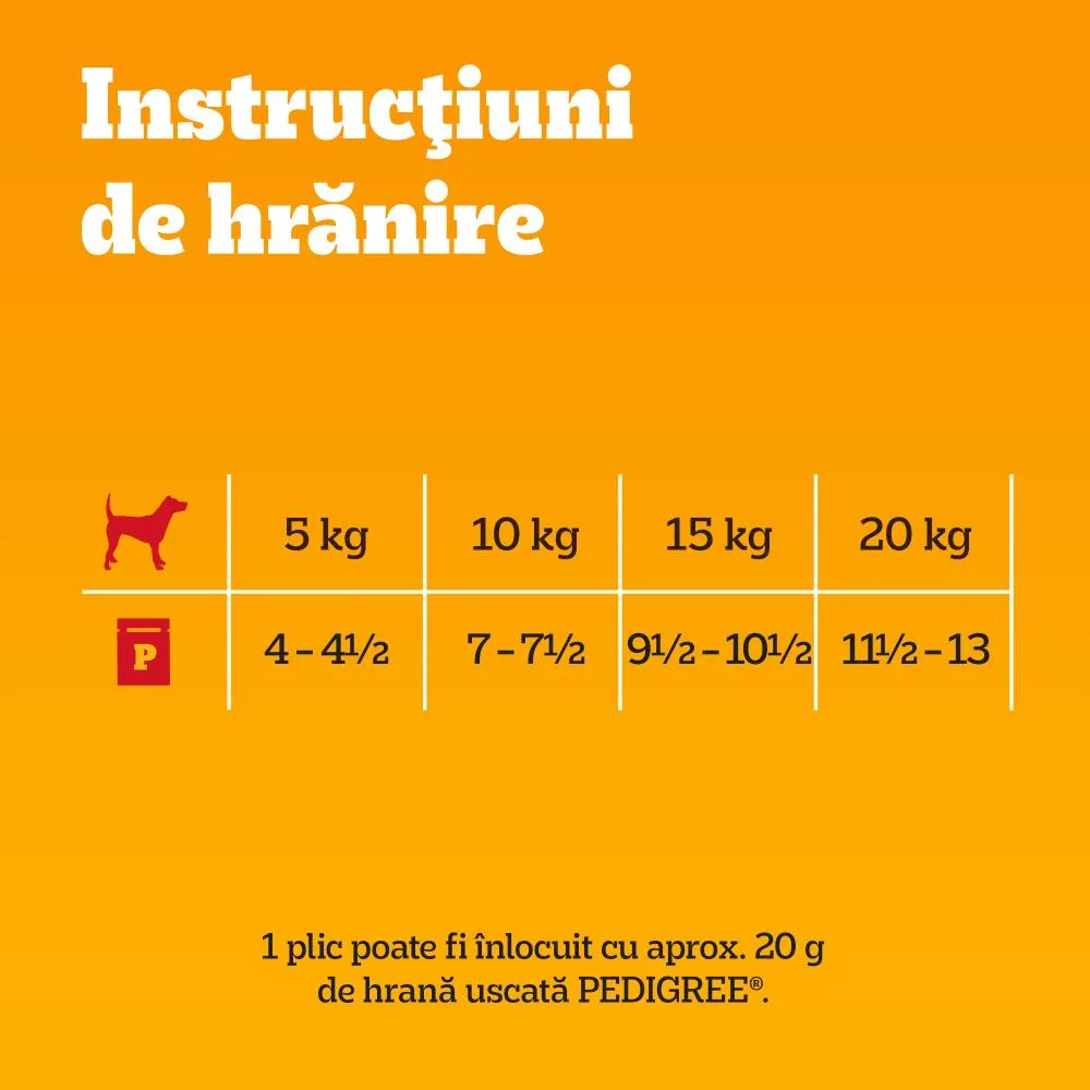 Hrana umeda pentru caini PEDIGREE, Adulti, Mix in aspic, 4 x 100 g