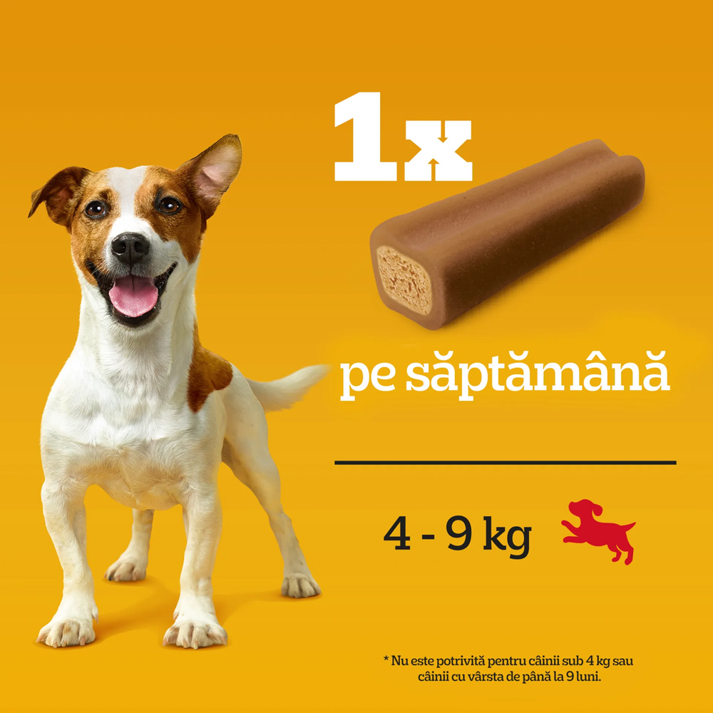 Recompense pentru caini PEDIGREE Jumbone, Vita, 160 g