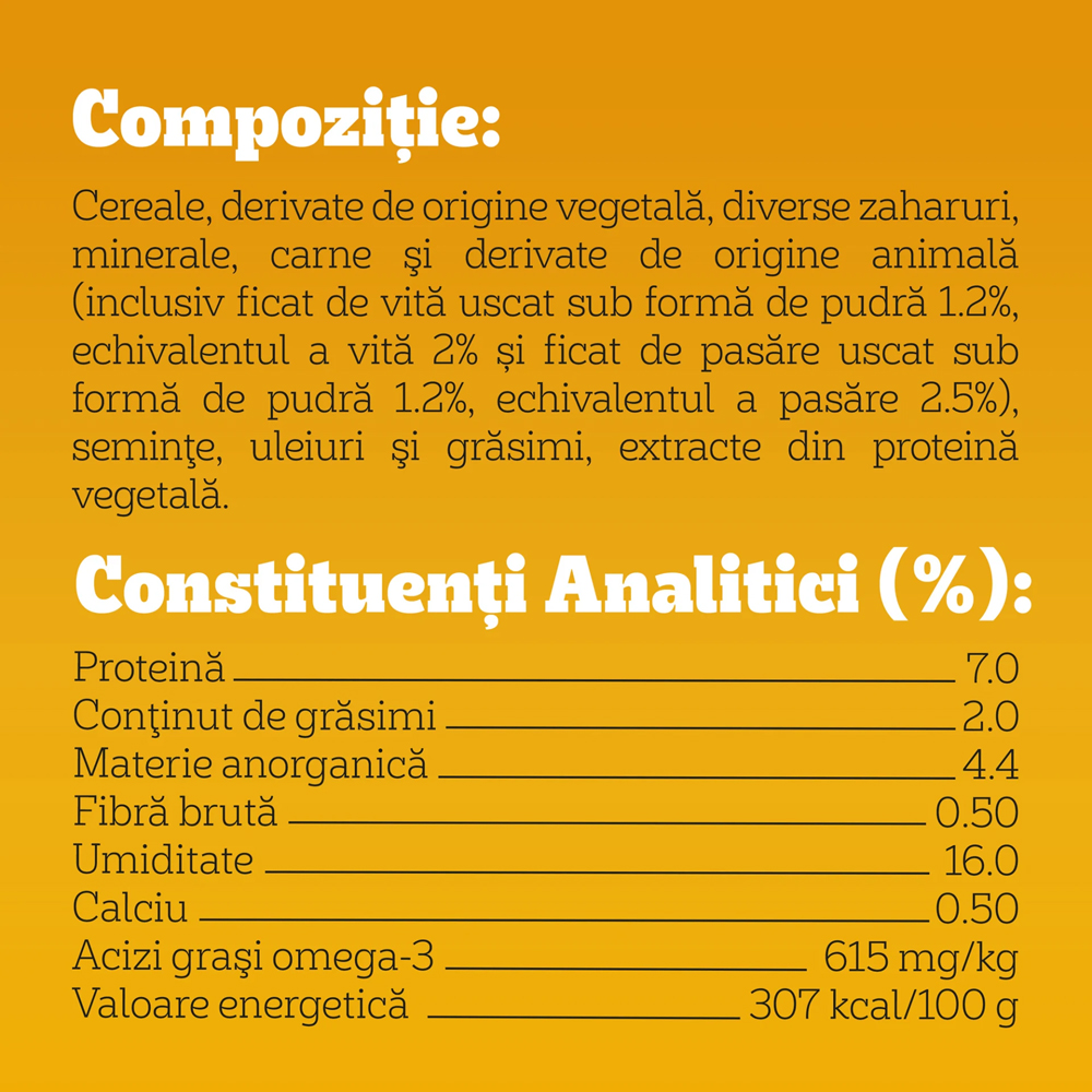 Recompense pentru caini PEDIGREE Jumbone, Vita, 160 g