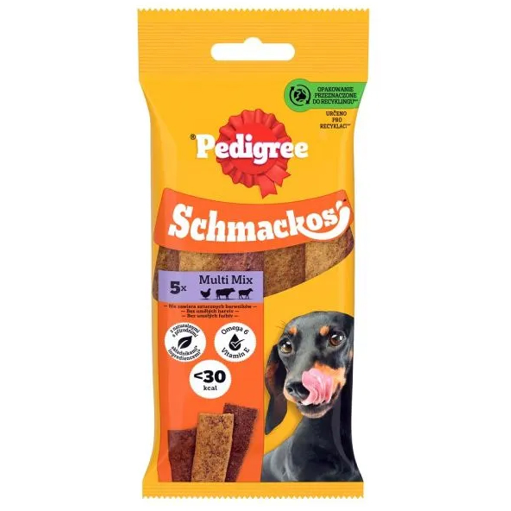 Recompensa pentru caini PEDIGREE Schmackos, Vita si Pasare, 36 g