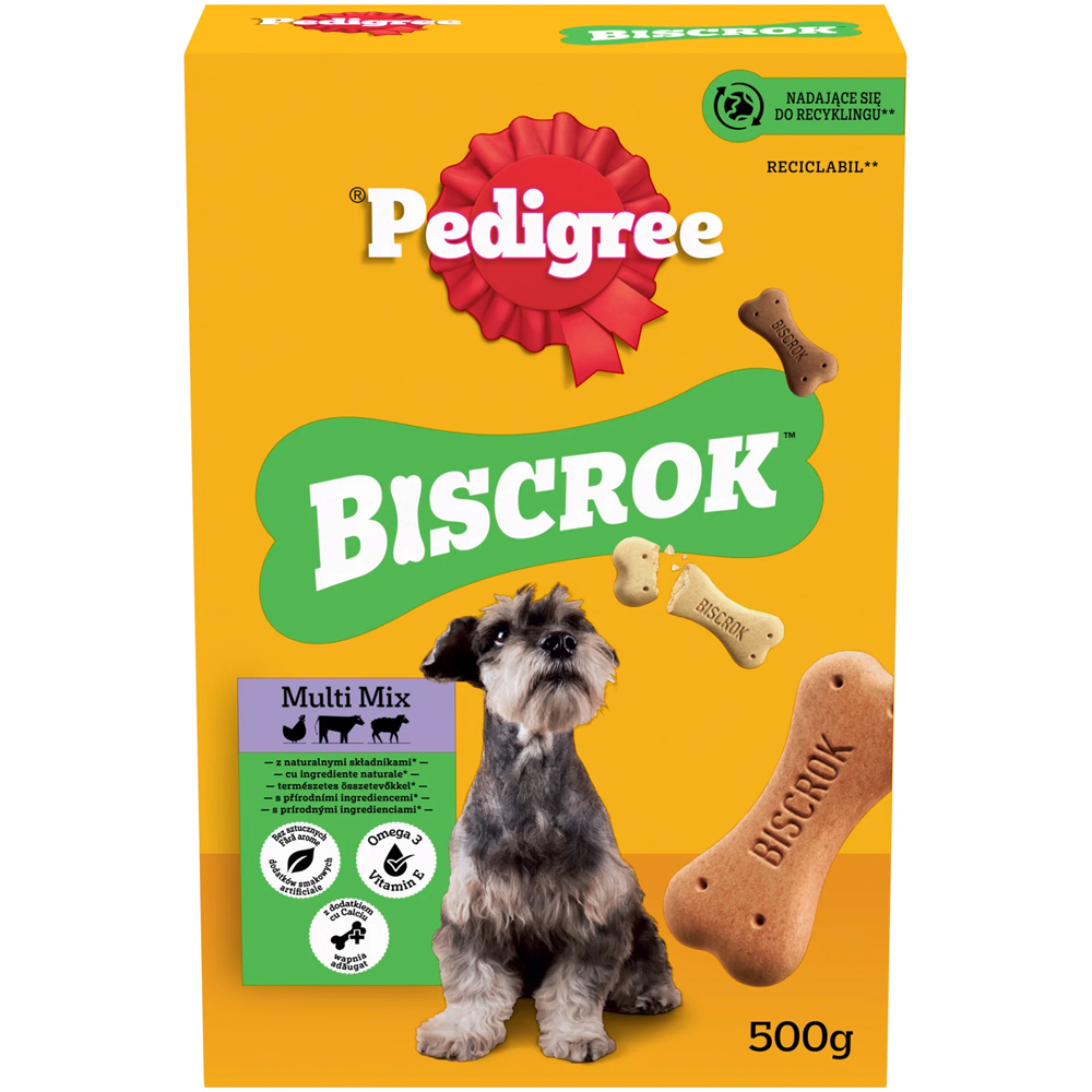 Recompensa pentru caini PEDIGREE Biscrok Original, 500 g
