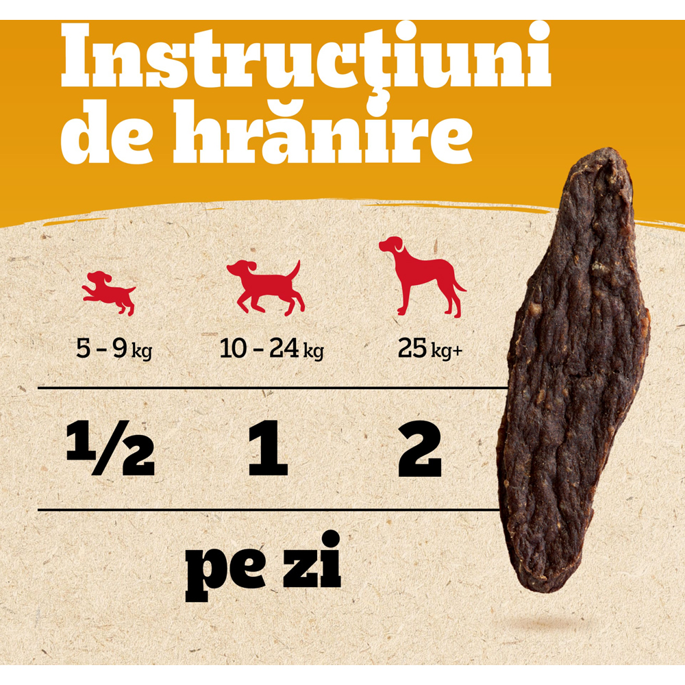 Recompense pentru caini PEDIGREE Ranchos Jerkies, Pui, 70 g