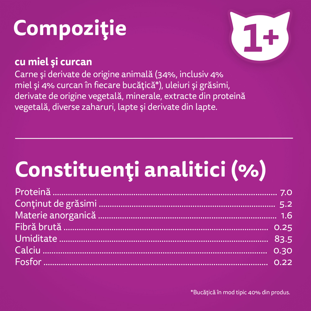 Hrana umeda pentru pisici WHISKAS, Adult, Mix in sos, 85 g