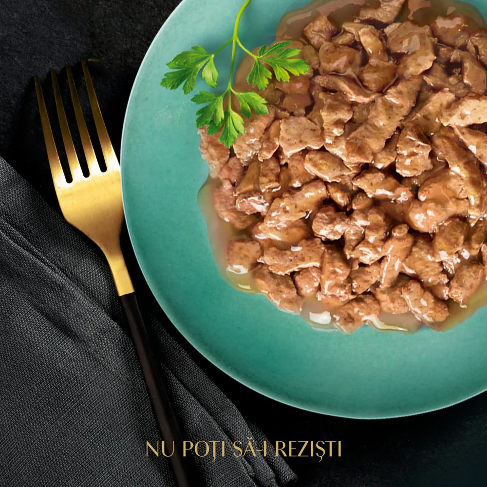 Hrana umeda pentru pisici SHEBA Select Slices, Adult, Pui in sos, 85 g