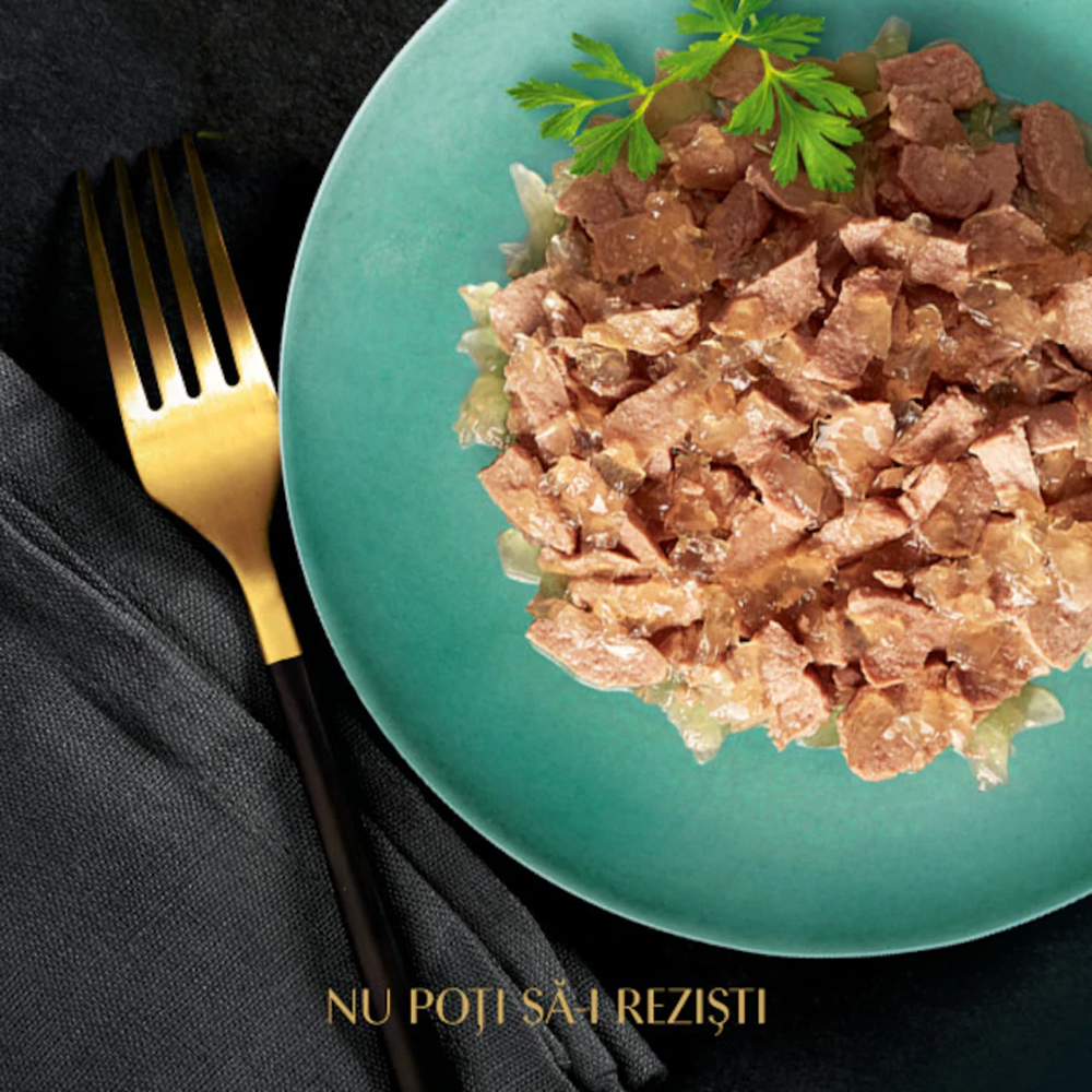 Hrana umeda pentru pisici SHEBA Delikatesse, Adult, Ton in aspic, 85 g