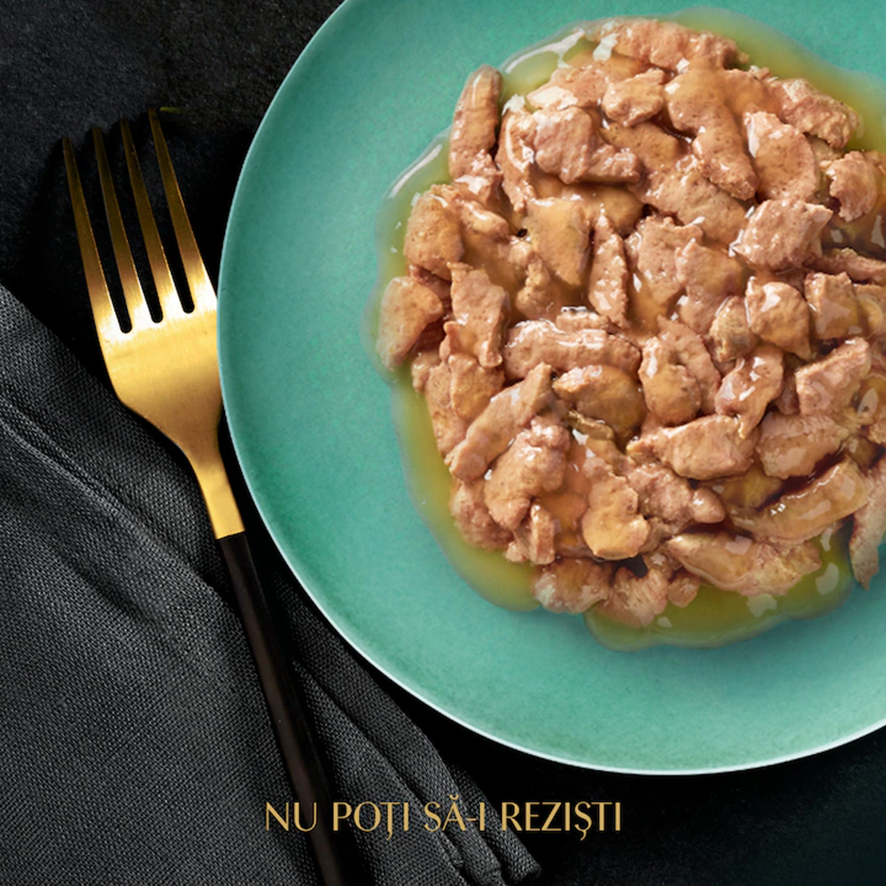 Hrana umeda pentru pisici SHEBA Select Slices, Adult, Somon in sos, 85 g