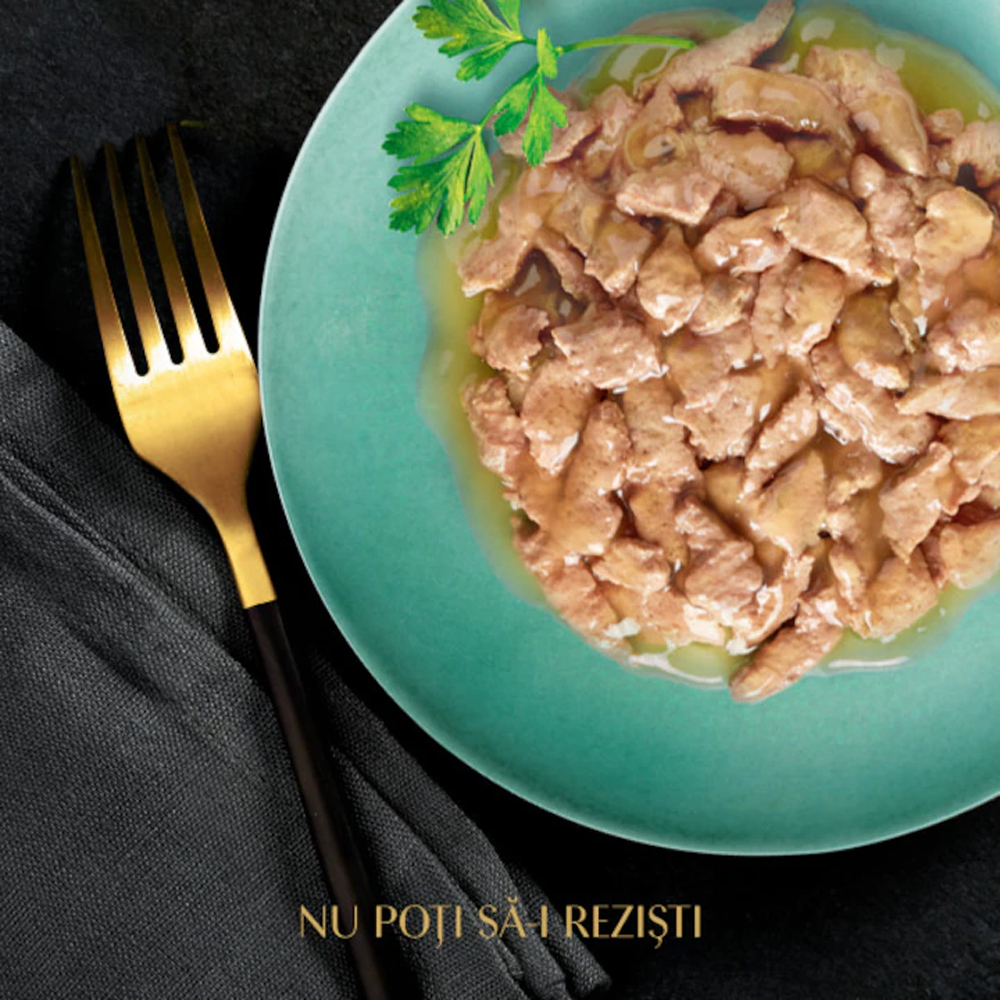 Hrana umeda pentru pisici SHEBA, Adult, Peste in sos, 4 x 85 g