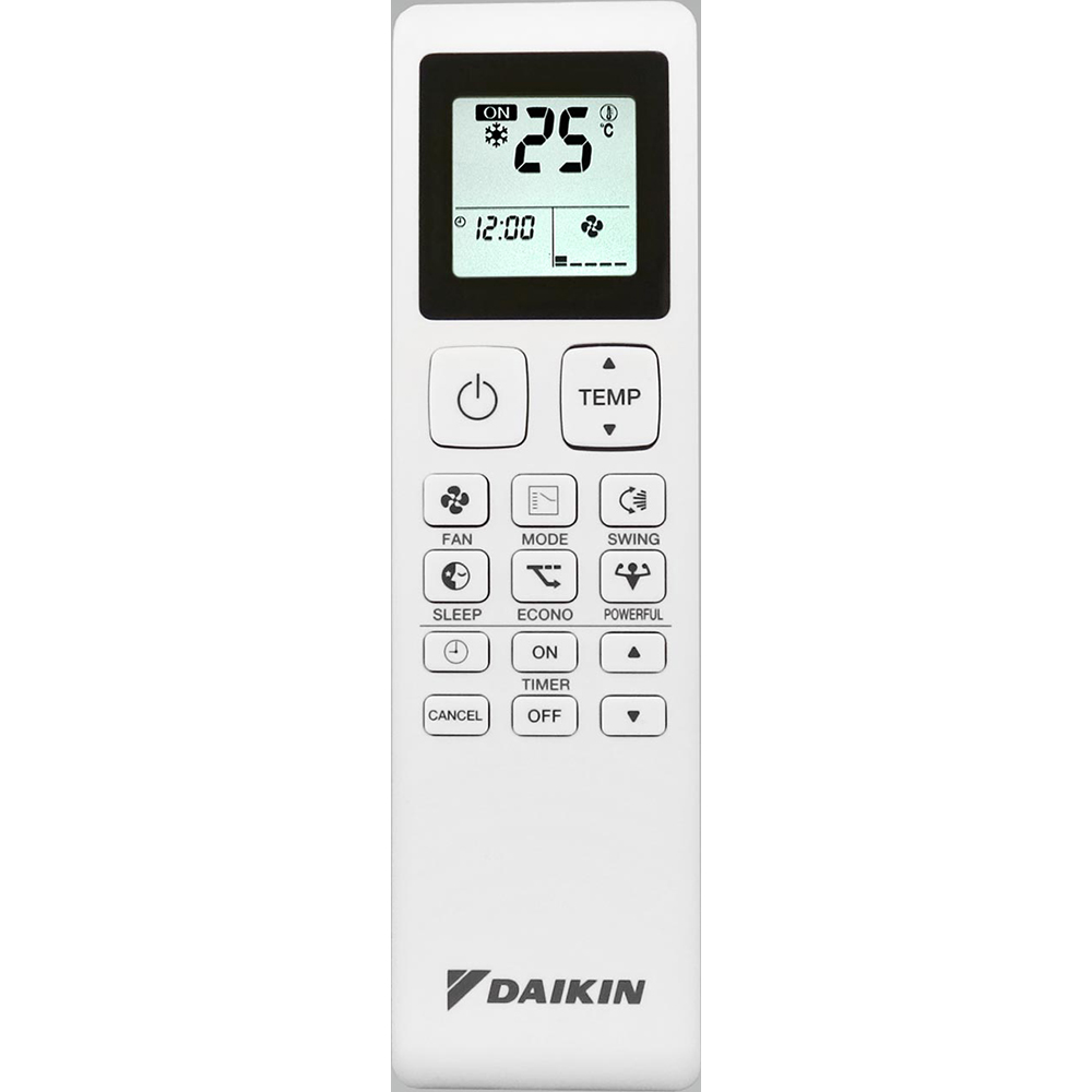 Aer conditionat DAIKIN Siesta C, 24000BTU, A/A, Inverter, Functie Incalzire, Wi-Fi, alb