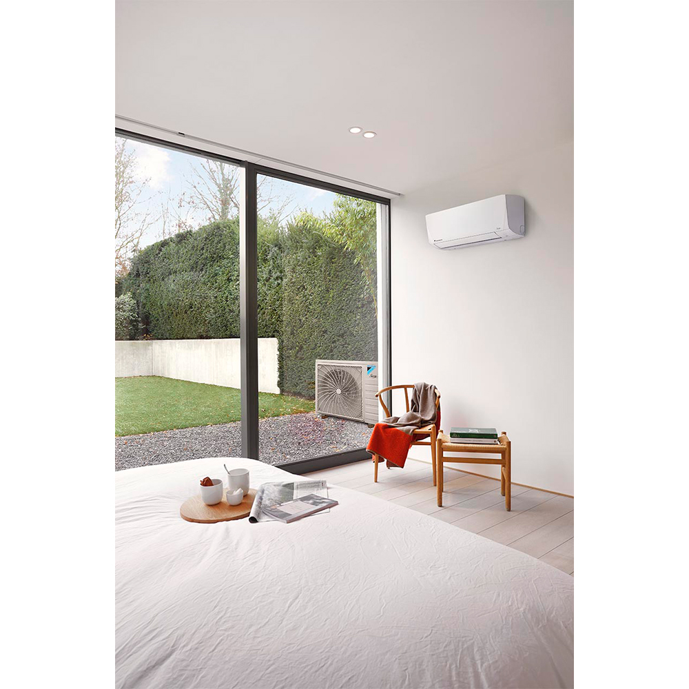Aer conditionat DAIKIN Siesta C, 24000BTU, A/A, Inverter, Functie Incalzire, Wi-Fi, alb
