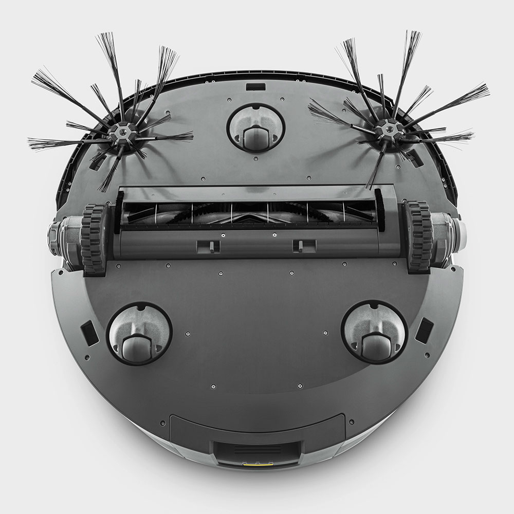 Aspirator robot KARCHER PROFESIONAL Kira CV 50 1.454-500.0, 4.5l, 36V, autonomie max 210 min, Wi-Fi, Navigare Lidar, negru