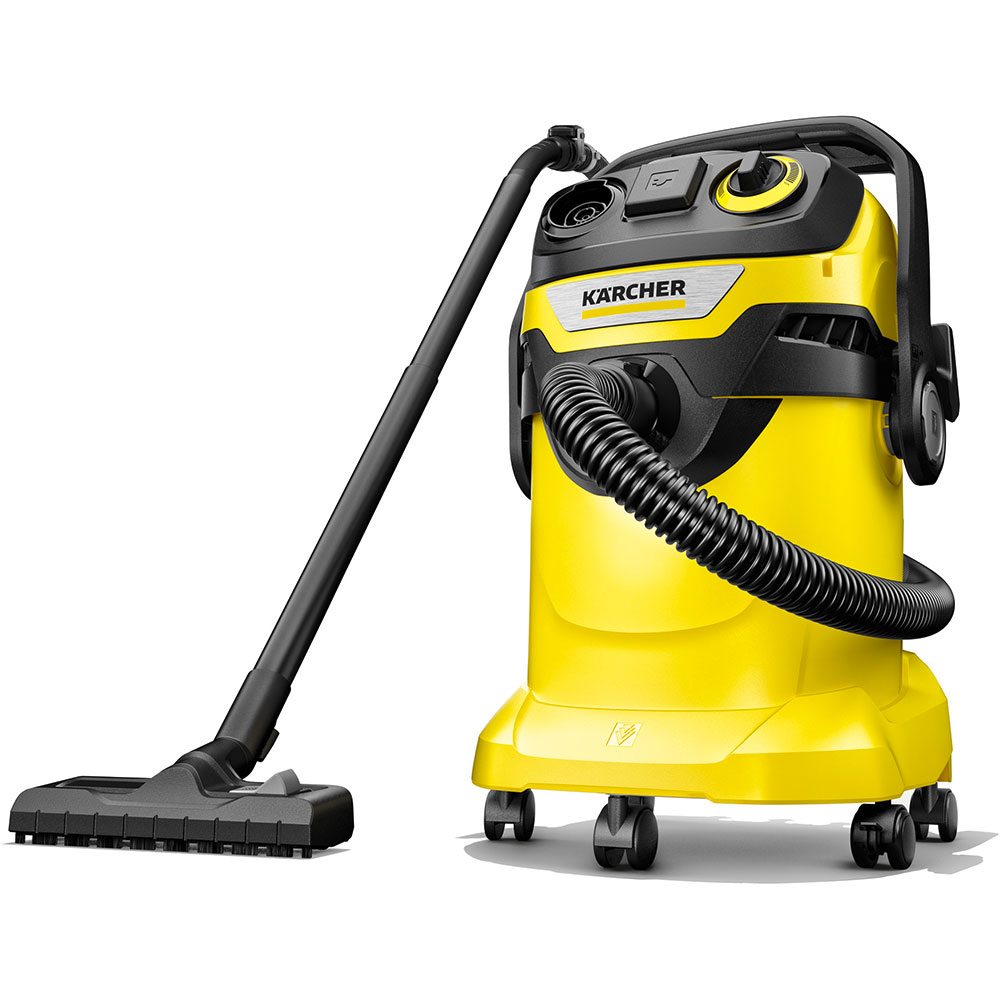 Aspirator multifunctional KARCHER WD 5 Control P 25/5/22 1.628-317.0, 25l, 1200W, 73dB, galben-negru 