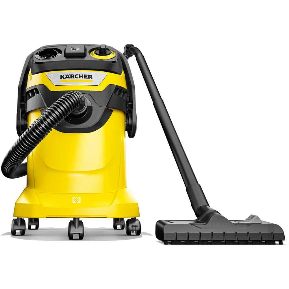 Aspirator multifunctional KARCHER WD 5 Control P 25/5/22 1.628-317.0, 25l, 1200W, 73dB, galben-negru 