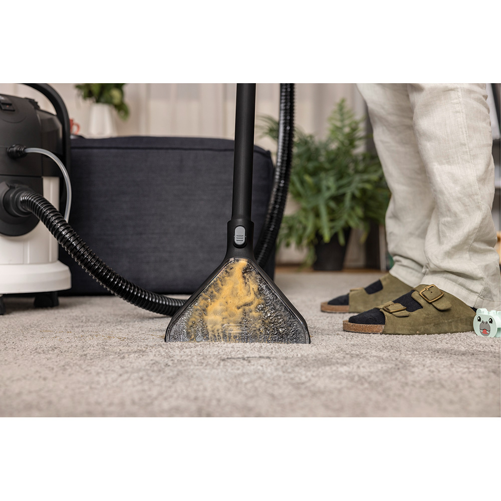 Aspirator cu spalare KARCHER SE 4 Plus Spezial, 4l, 1000W, alb