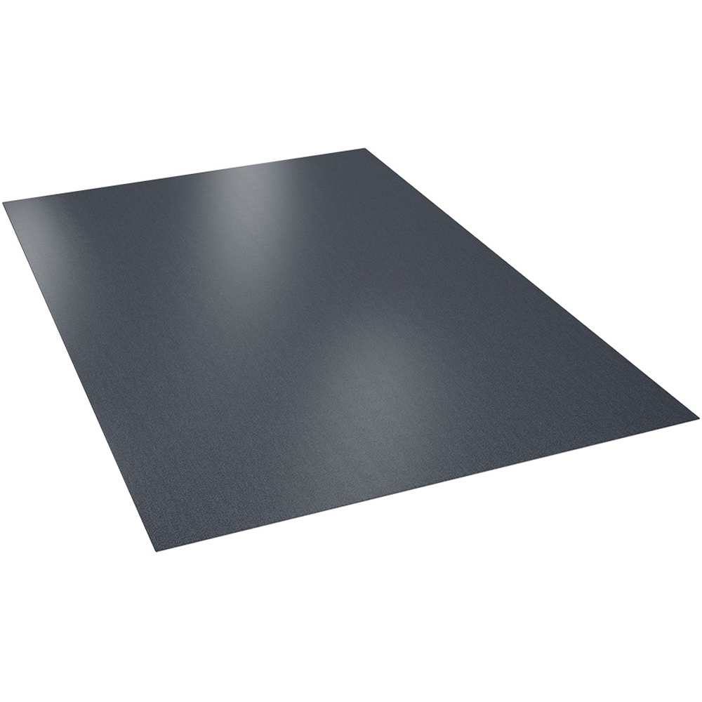 Tabla plana BILKA, gri mat (RAL 7016), 0.5 mm, 200 x 125 cm