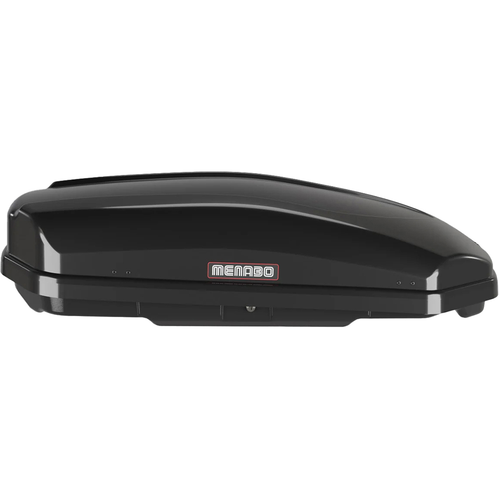 Cutie portbagaj MENABO Satellite, 330l, negru lucios