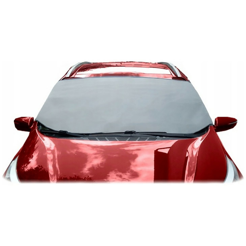 Protectie parbriz CARPASSION, vara-iarna, 175 x 95 x 145cm, gri
