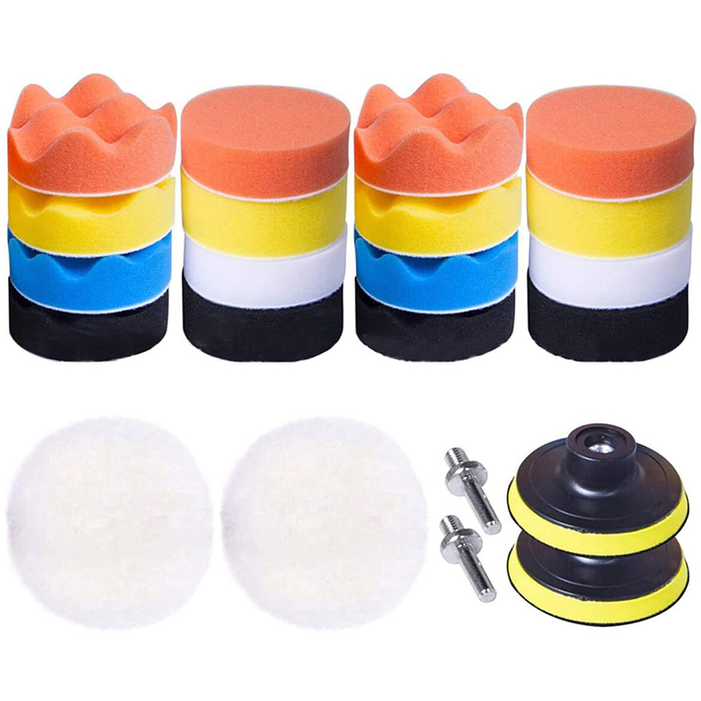 Set polish auto ROLL FAST 10160R, taler 8cm, 22 piese