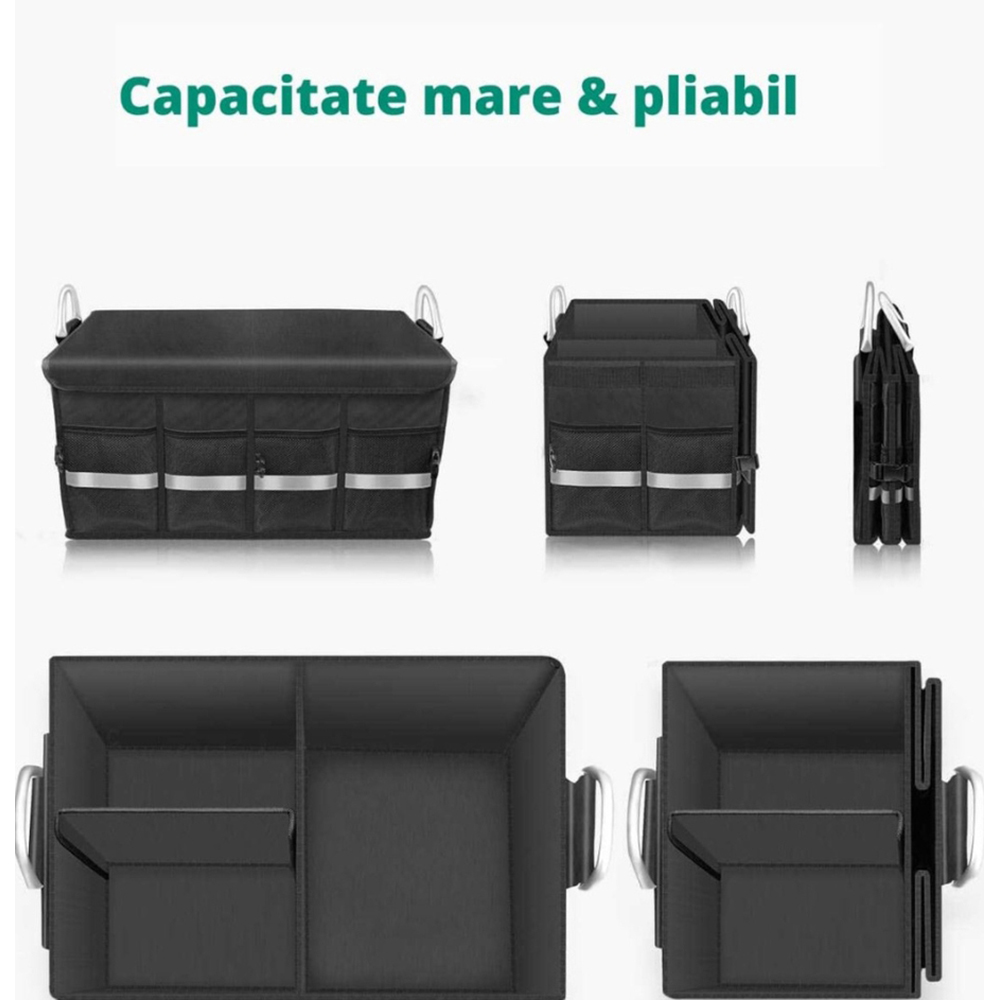 Organizator portbagaj ROLL FAST 10580R, 58 x 30 x 35cm, negru