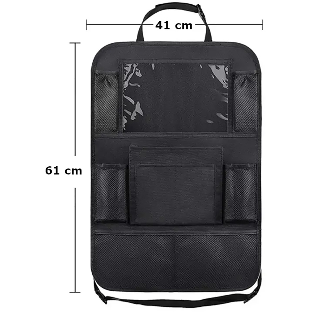 Organizator scaun ROLL FAST 10600R, 41 x 61 cm, negru