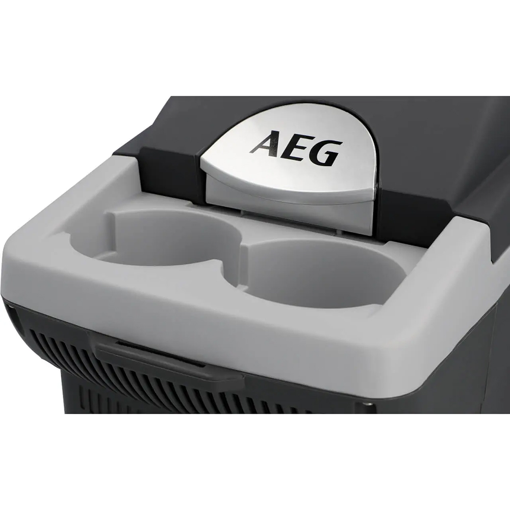 Lada frigorifica auto portabila AEG BK6, 12V, racire si incalzire, suport pahare, 6L