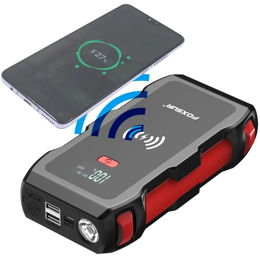 Robot pornire FOXSUR FJS-700, 26800mAh, 800A, 12V