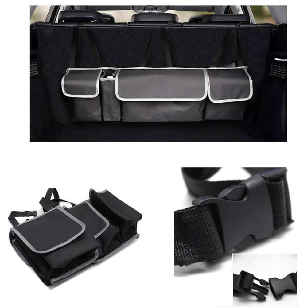 Organizator portbagaj ROLL FAST 10811R, 90 x 12 x 25 cm, negru
