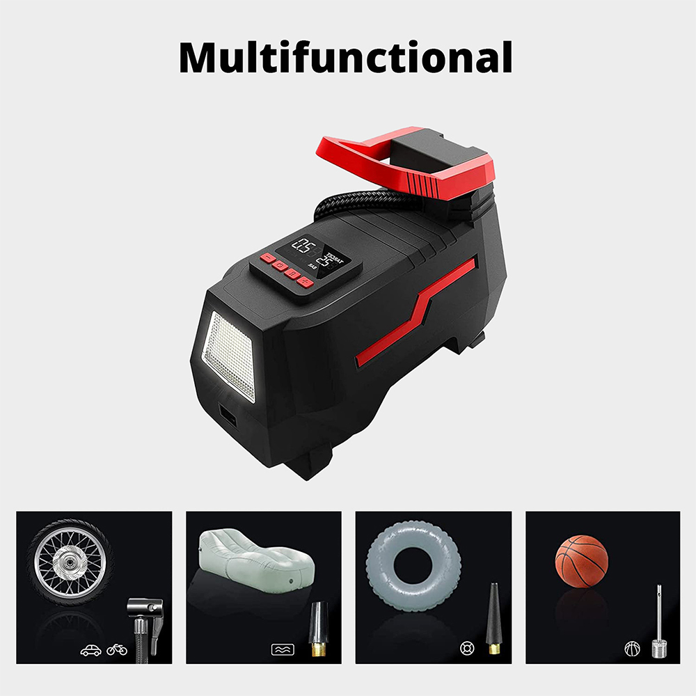 Compresor auto ROLL FAST 10840R, lanterna, 10bar, 12V