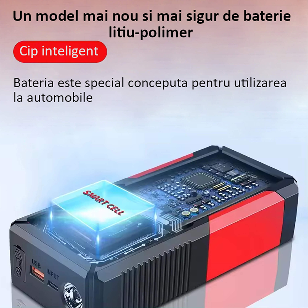 Robot pornire ROLL FAST 11581R, 26000mAh, 2000A, 12V