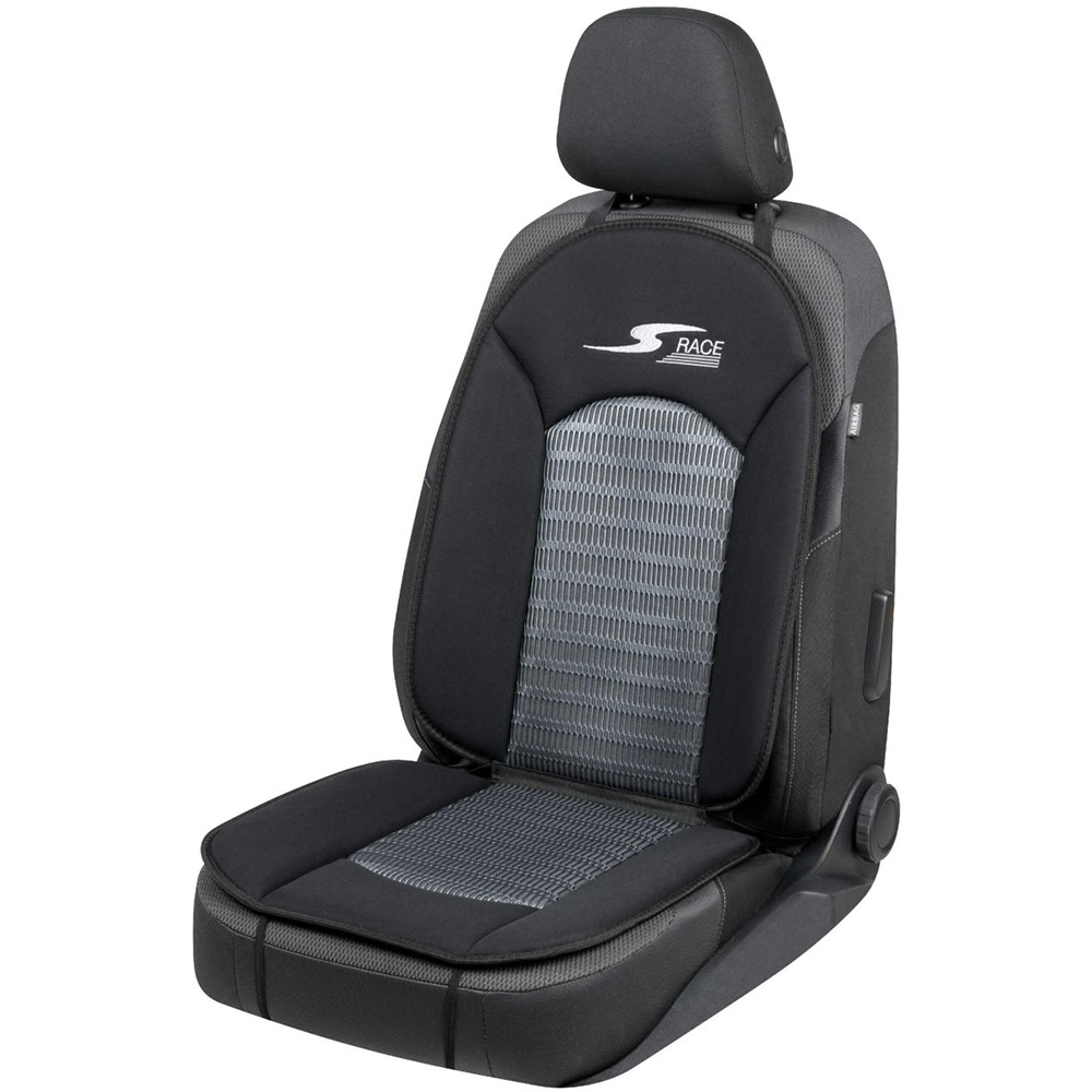 Husa scaun WALSER 11652, poliester, negru