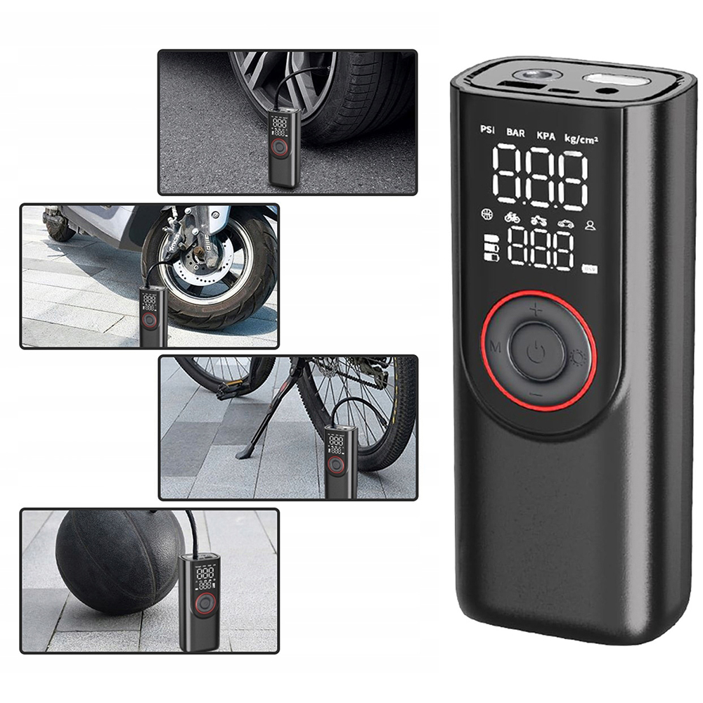 Compresor auto ROLL FAST 11830R, acumulator, 10bar, 12V