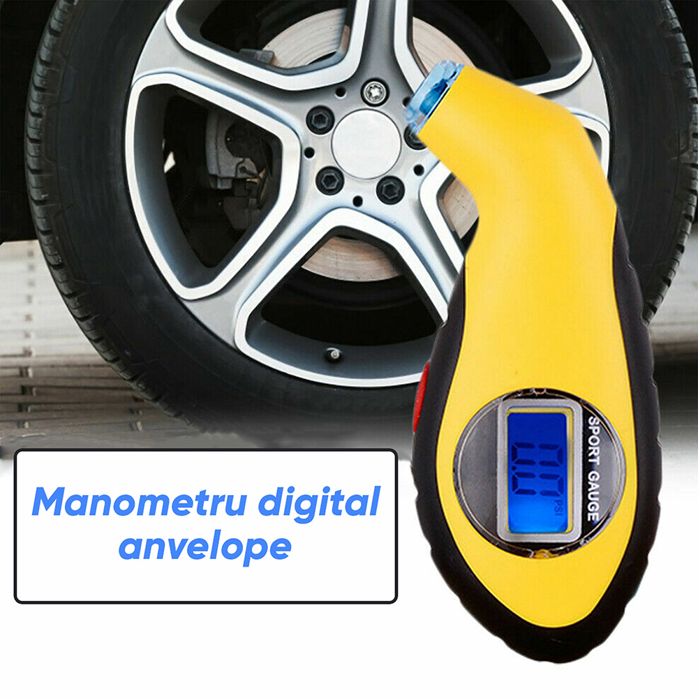 Manometru anvelope ROLL FAST 11929R, digital