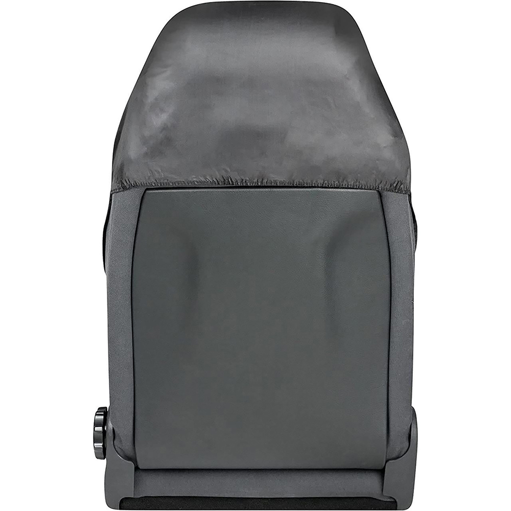 Husa scaun WALSER Outdoor Sports, poliester, gri-negru