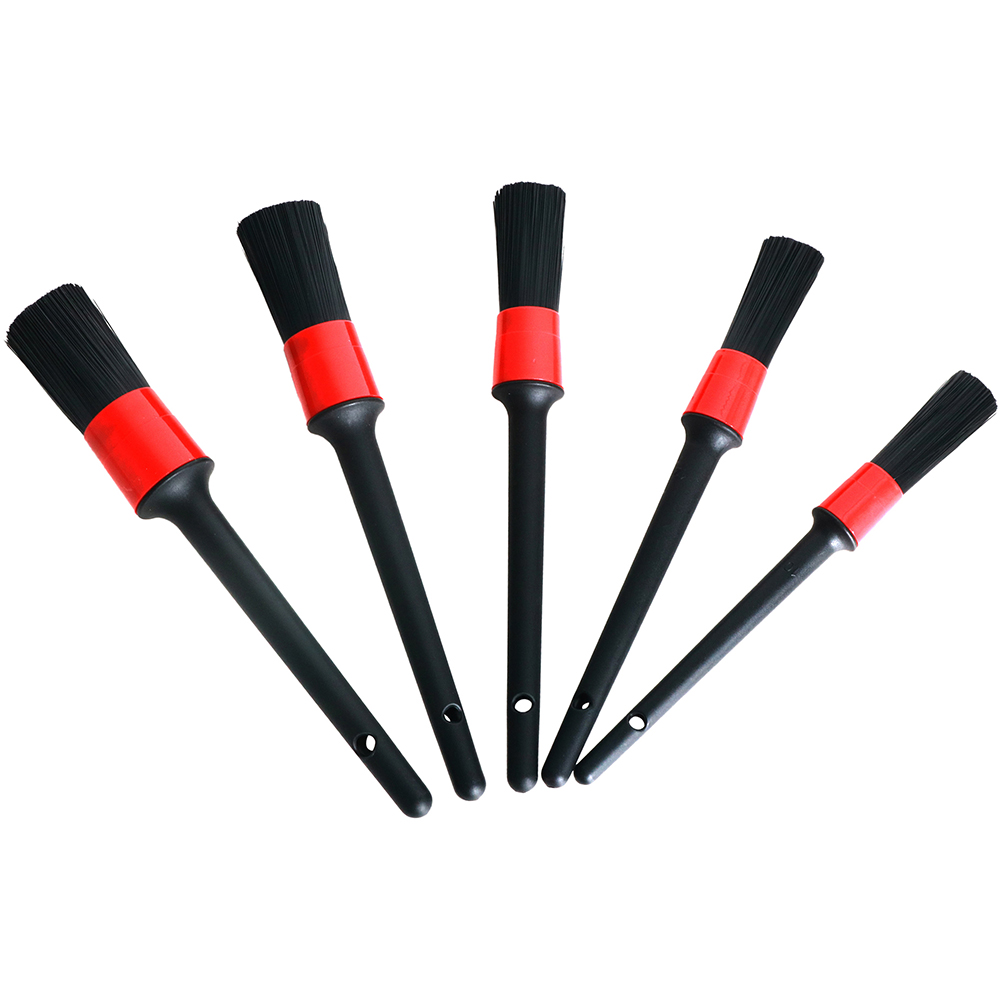 Set 5 pensule detailing ROLL FAST 12111R, diametre 35/30/27/24/22mm, rosu