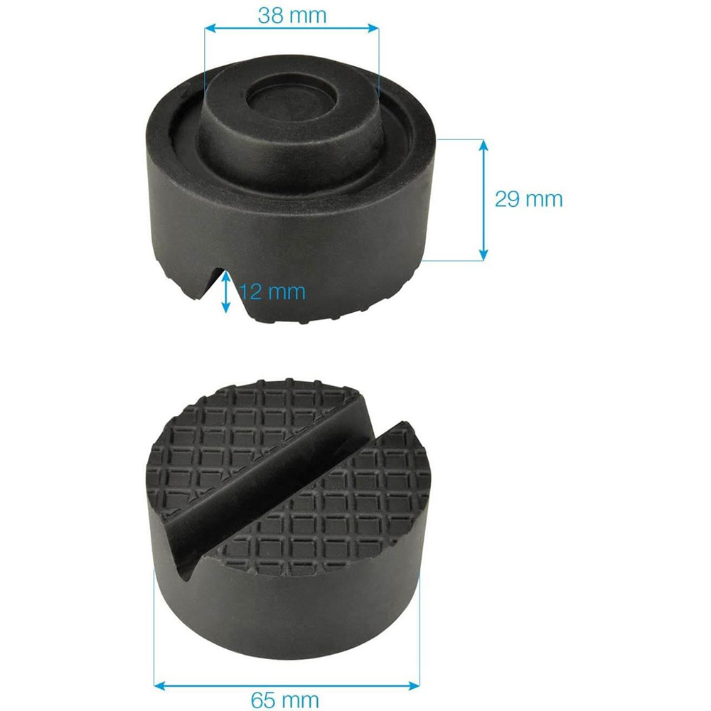 Tampon cauciuc pentru cric CARTREND 144000, universal, negru